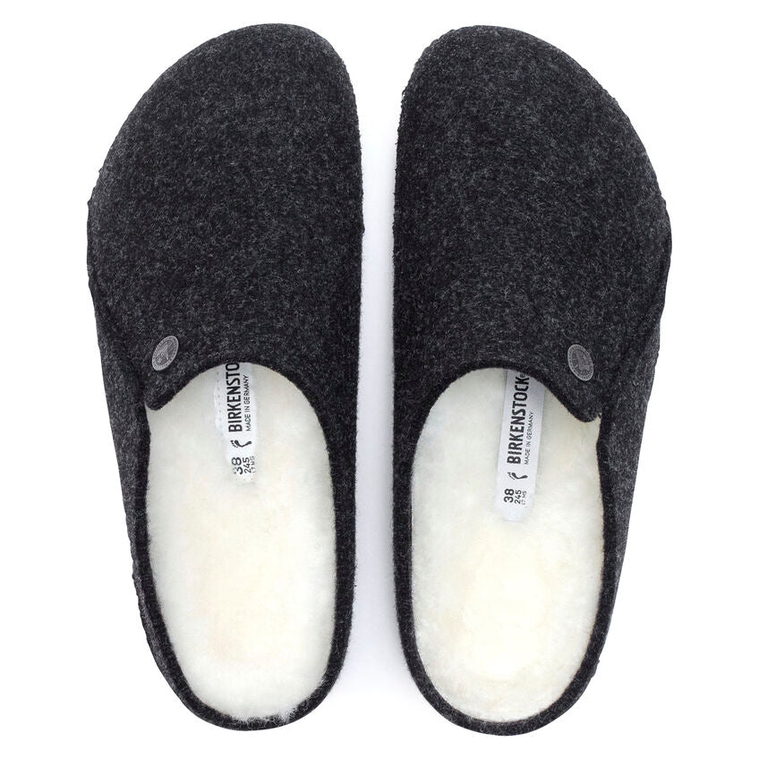 Birkenstock - Zermatt Shearling - Anthracite Wool Felt