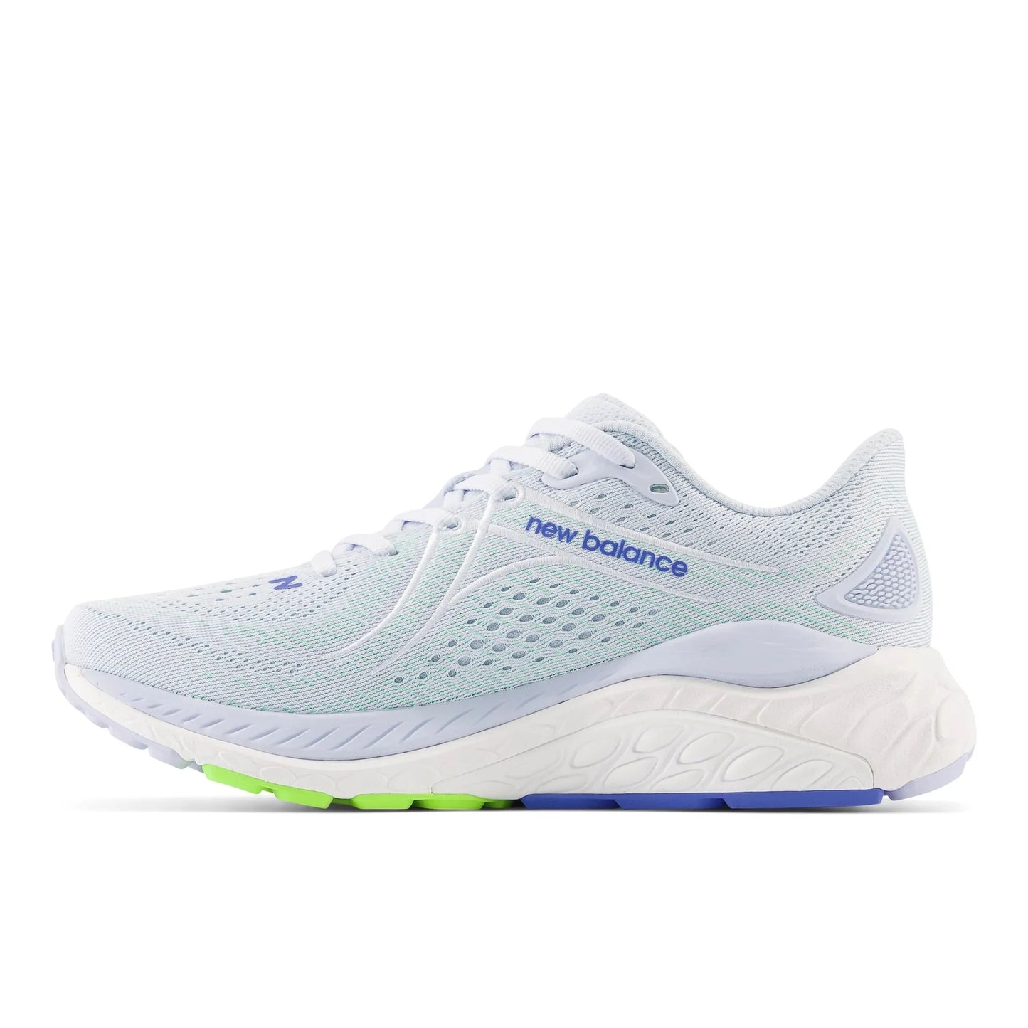 New Balance - Women's 860 v13 - Starlight / Pixel Green / Bright Lapis
