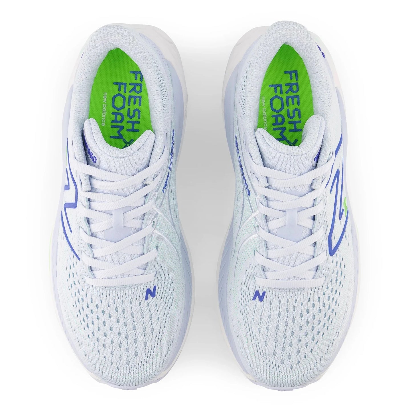 New Balance - Women's 860 v13 - Starlight / Pixel Green / Bright Lapis