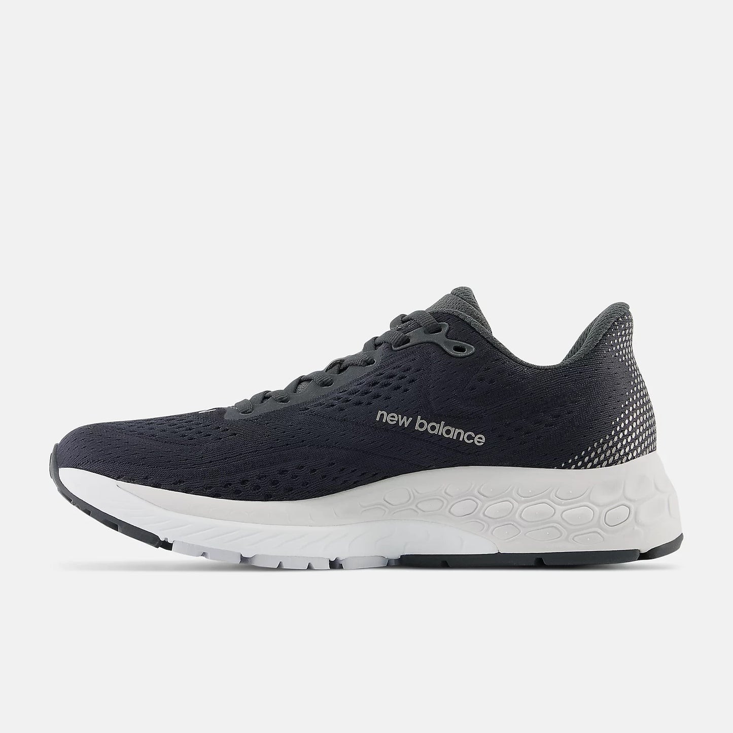 New Balance - Women's Fresh Foam x 880 v 13 - Black / Blacktop / Silver Metallic