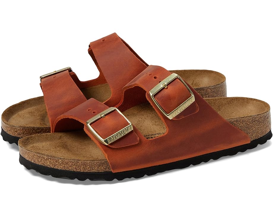 Birkenstock - Arizona - Burnt Orange - Oiled Leather