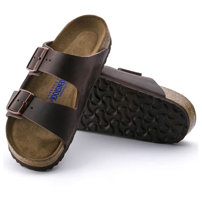 Birkenstock - Arizona - Soft Footbed - Habana Oiled Leather