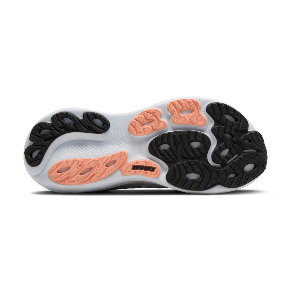 Brooks - Women's Adrenaline GTS 25 - Grey / Blackend Pearl / Coral