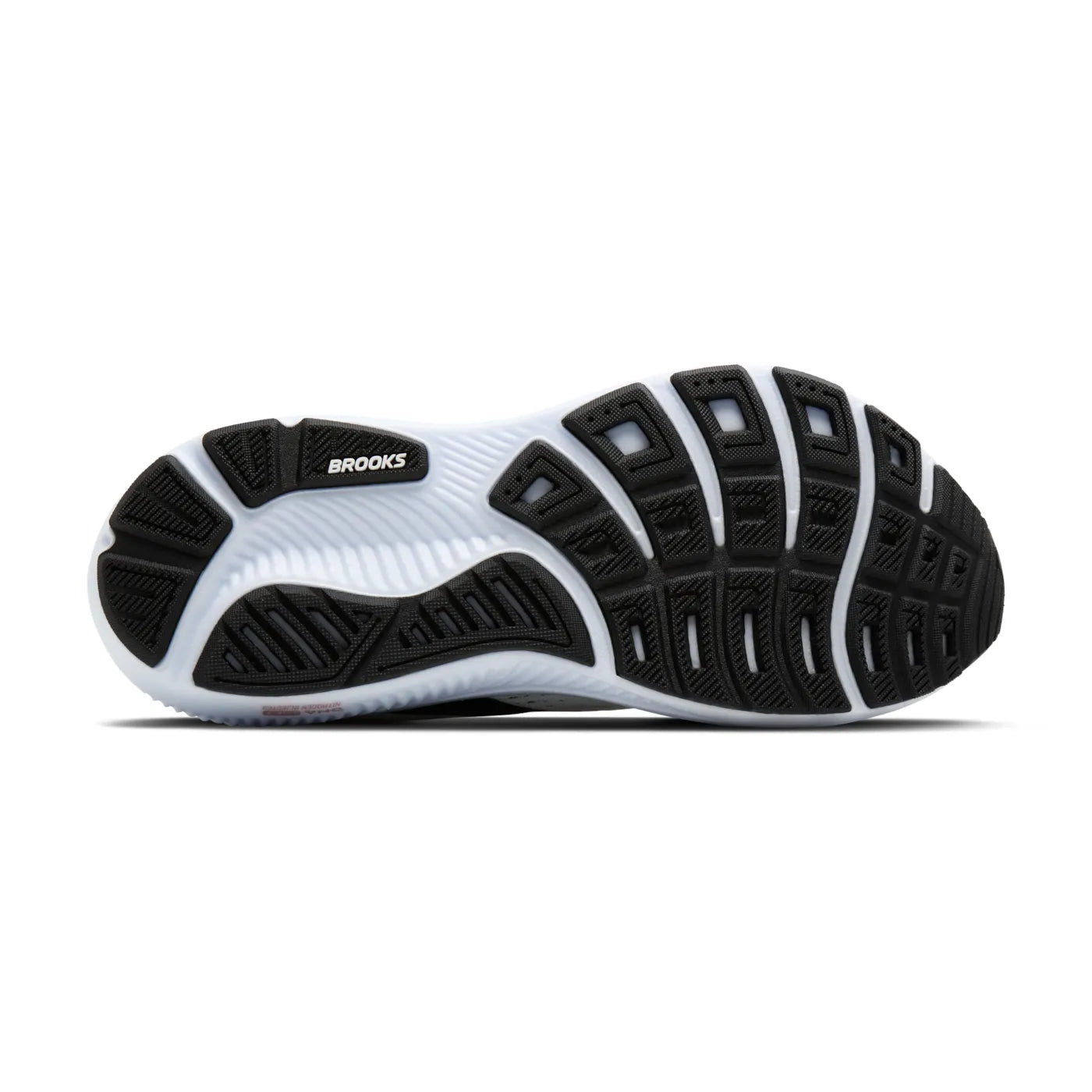 Brooks - Women's Ghost 18 - White / Black / Rose Gold