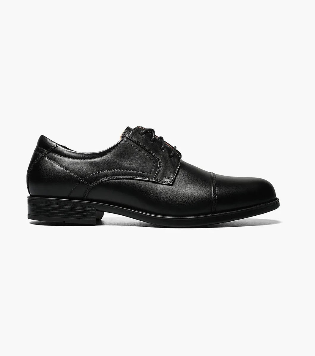 Florsheim - Midtown Cap Toe Oxford - Black