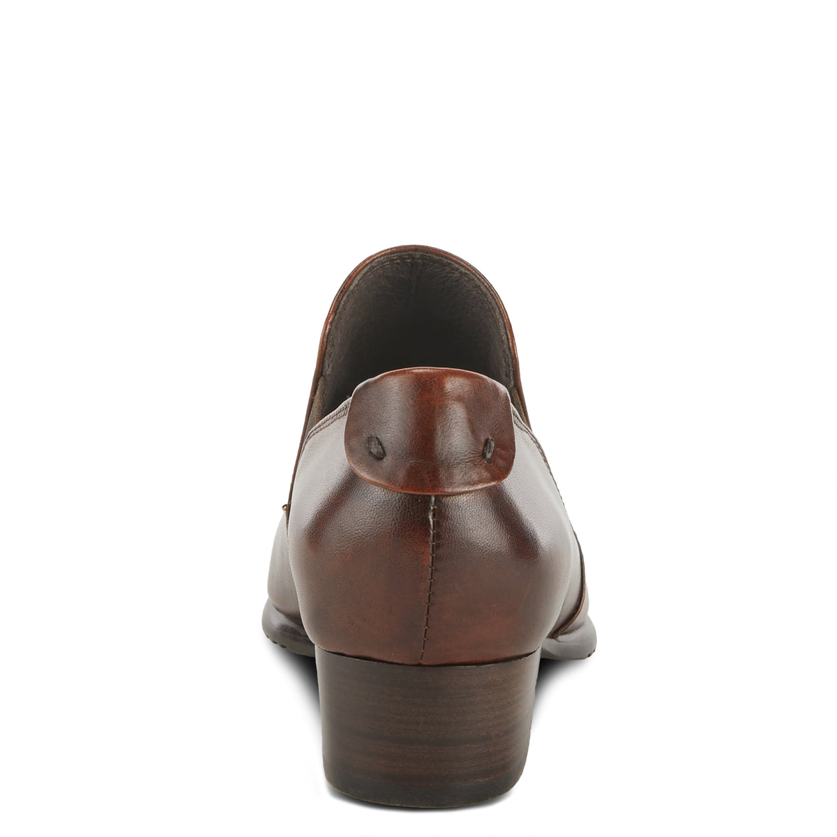 Spring Step - Cherry - Brown Leather