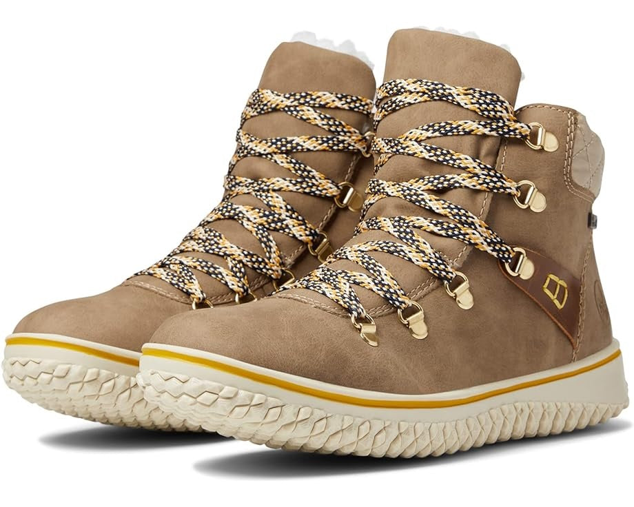 Rieker - Cordula 38 - Waterproof Sneaker Boot - Tan / Multi