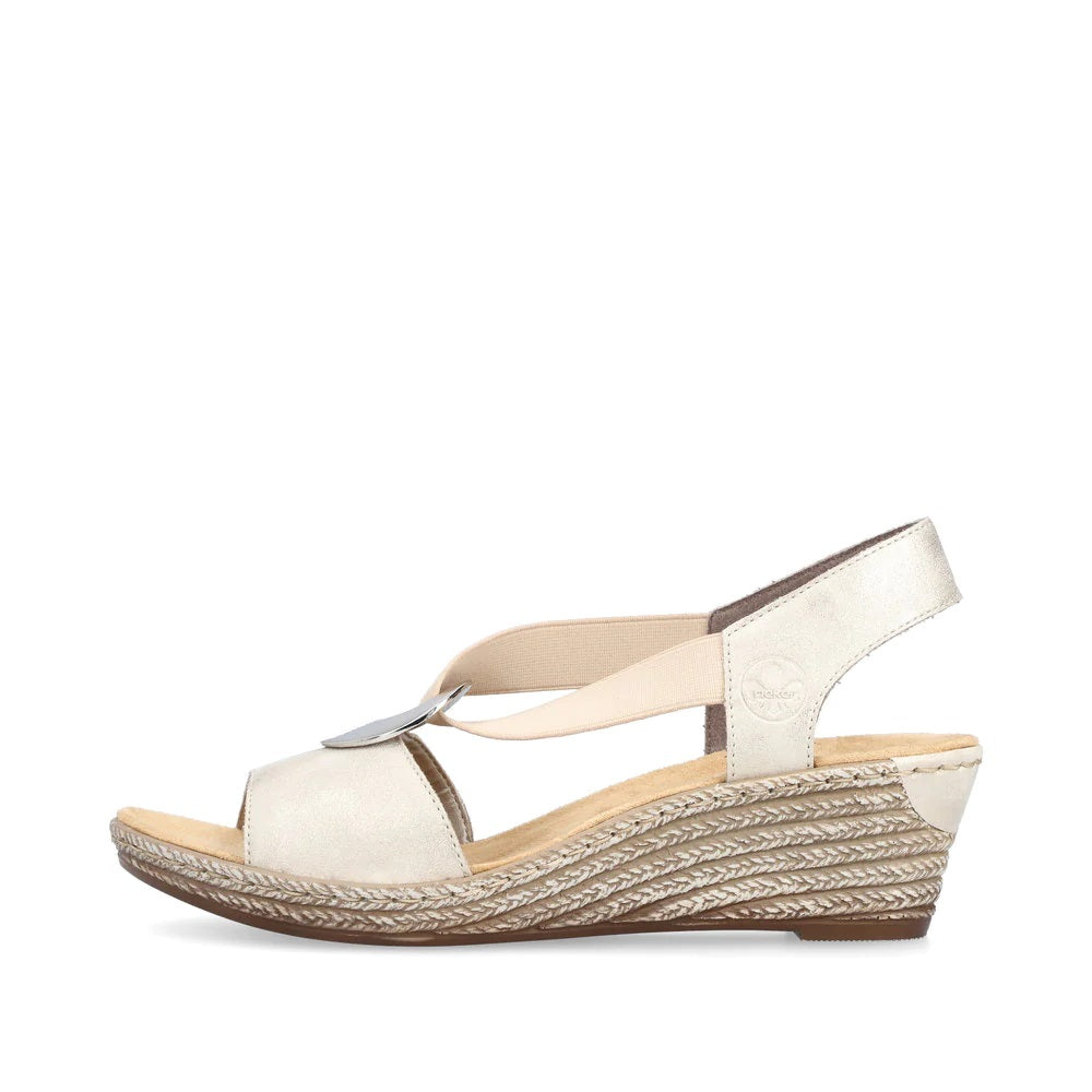 Rieker - Fanni H6 - Beige Metallic