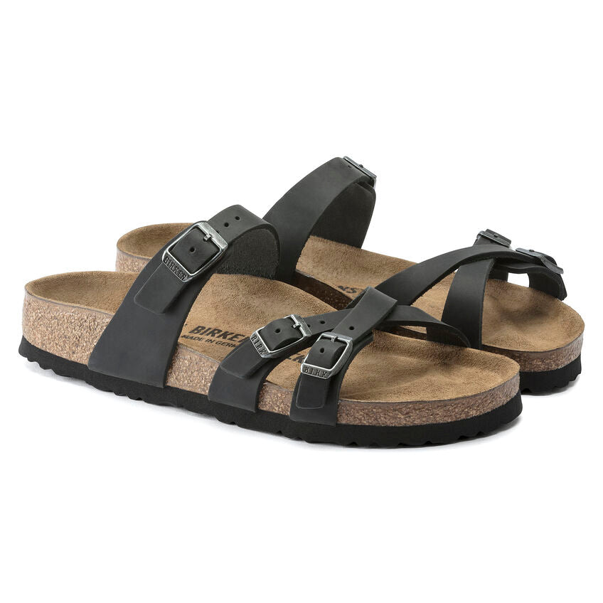 Birkenstock - Franca - Black Oiled Leather