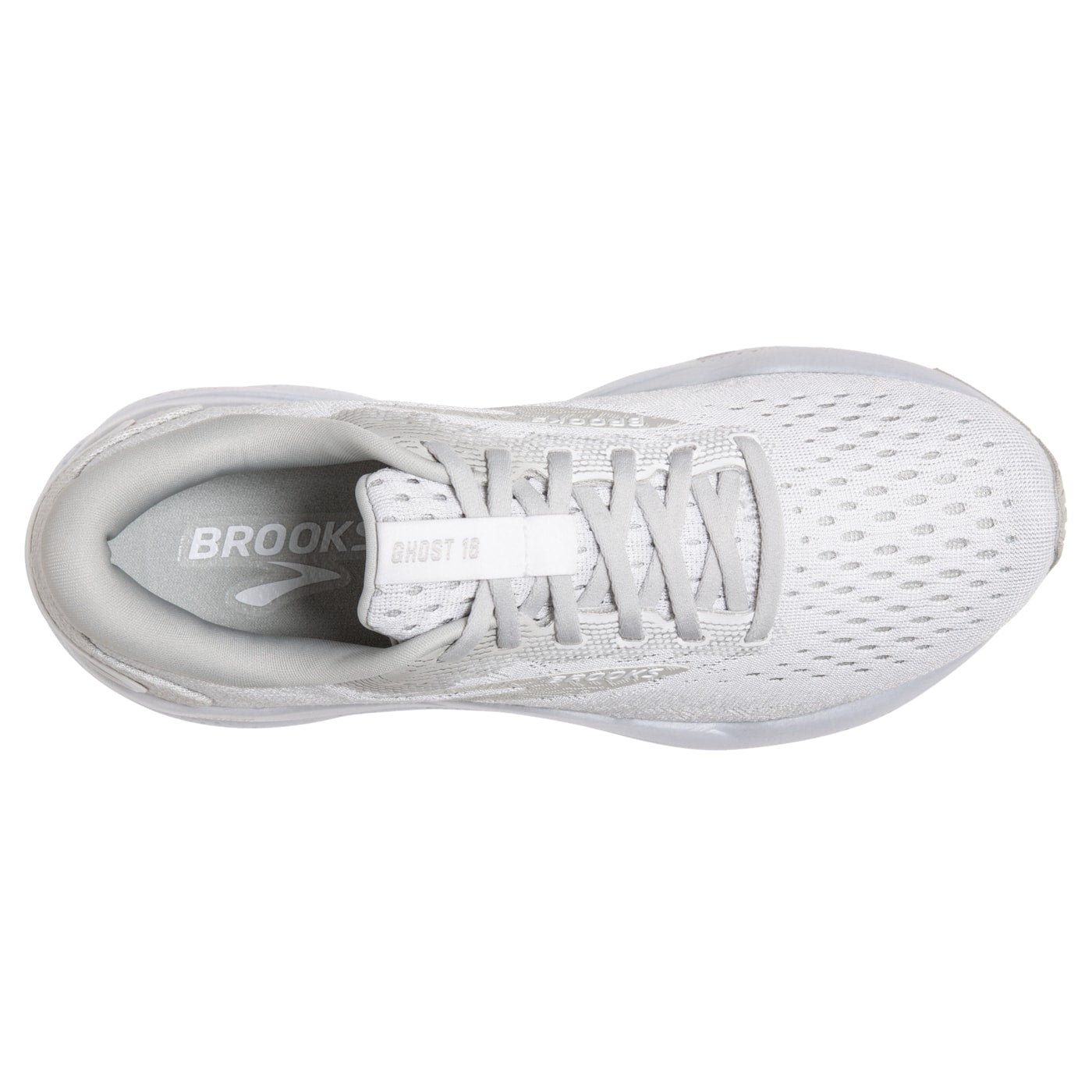 Brooks - Ghost 16 Women's - White/White/Grey