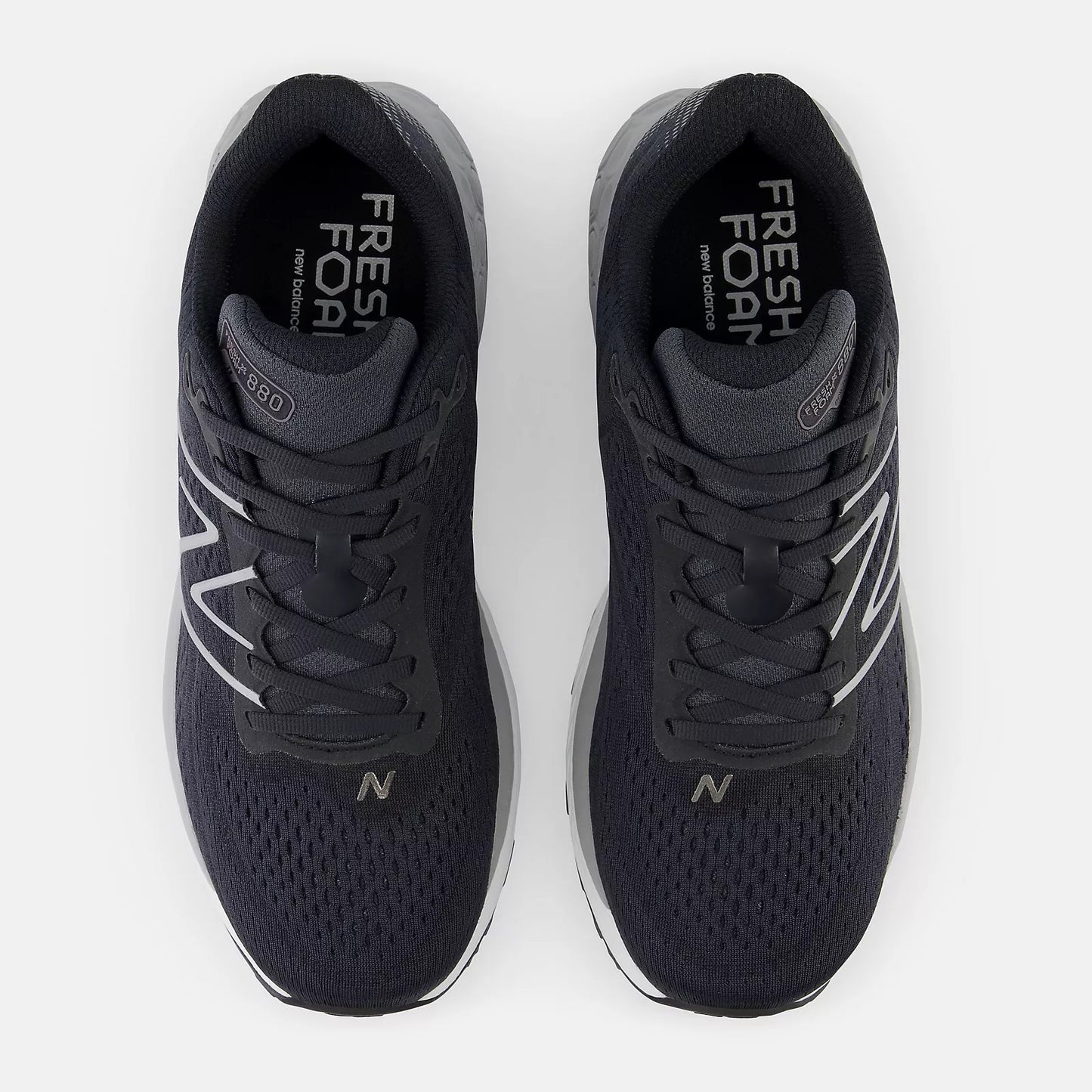 New Balance - Men's Fresh Foam x 880 v13 - Phantom / Black Metallic / White