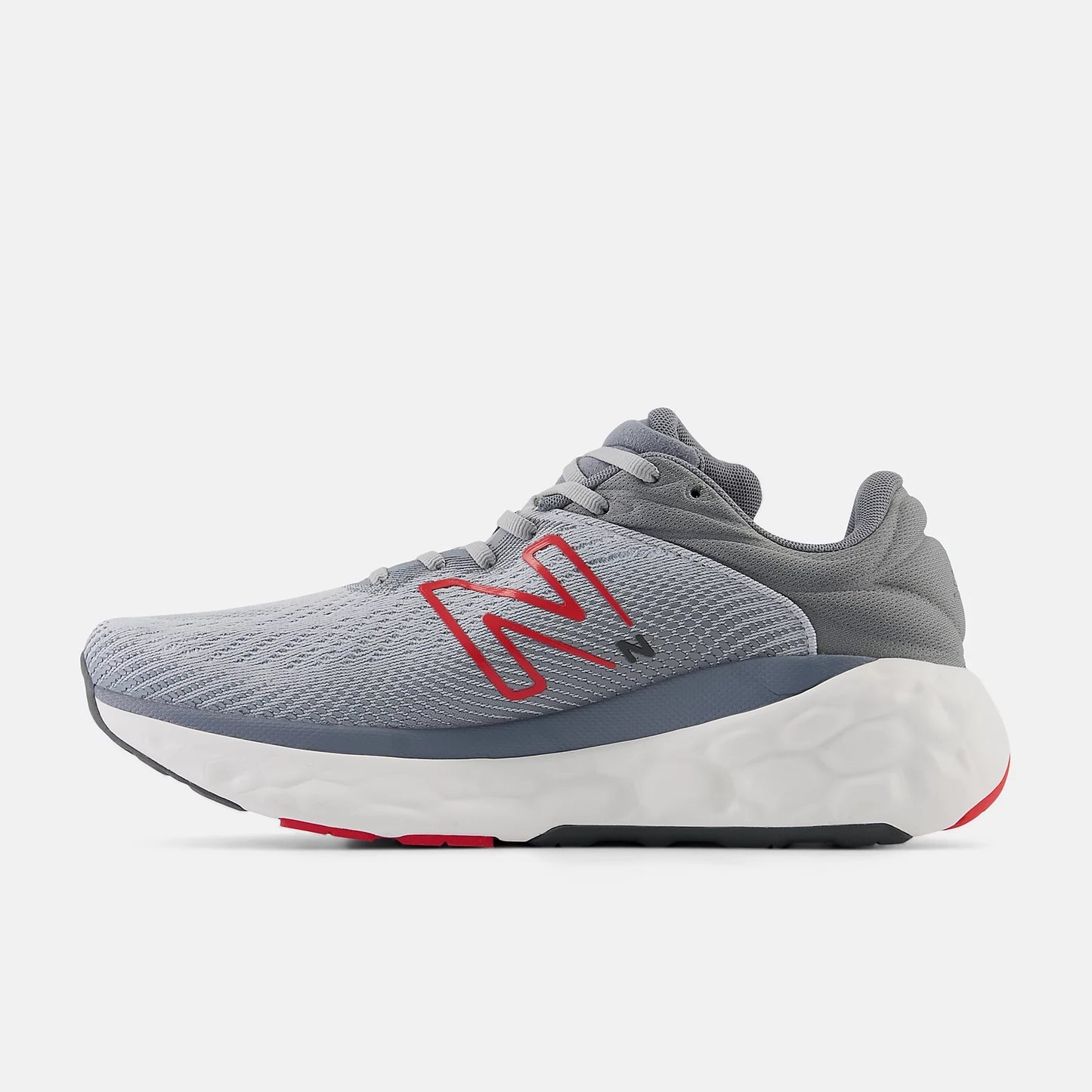 New Balance - Men's Fresh Foam x 840v1 - Aluminum Grey / True Red