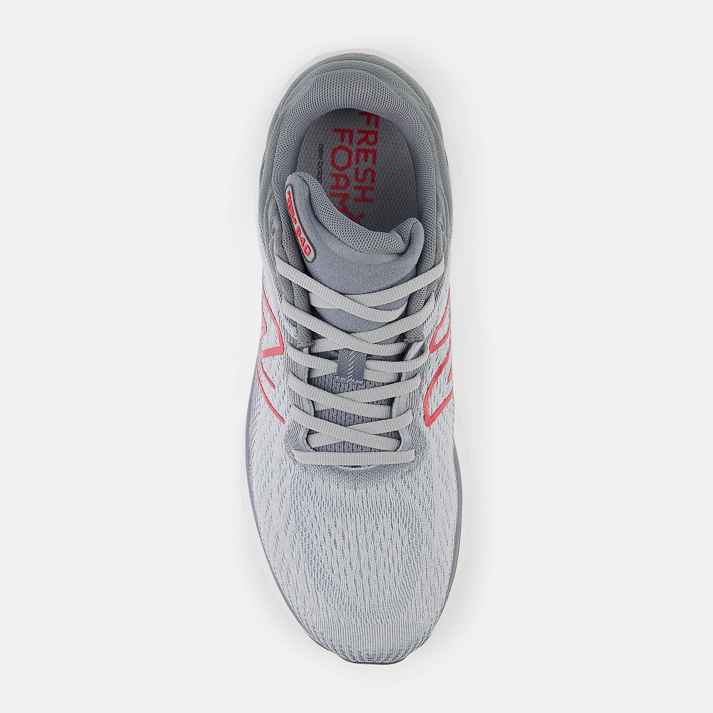 New Balance - Men's Fresh Foam x 840v1 - Aluminum Grey / True Red