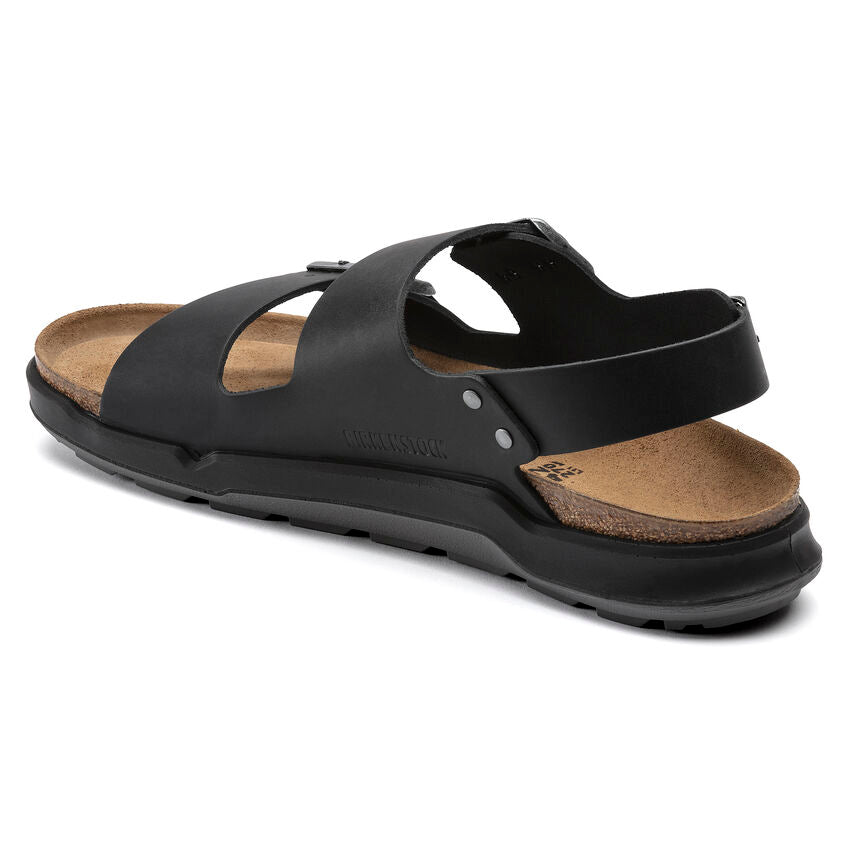 Birkenstock - Milano Rugged - Black Oiled Leather