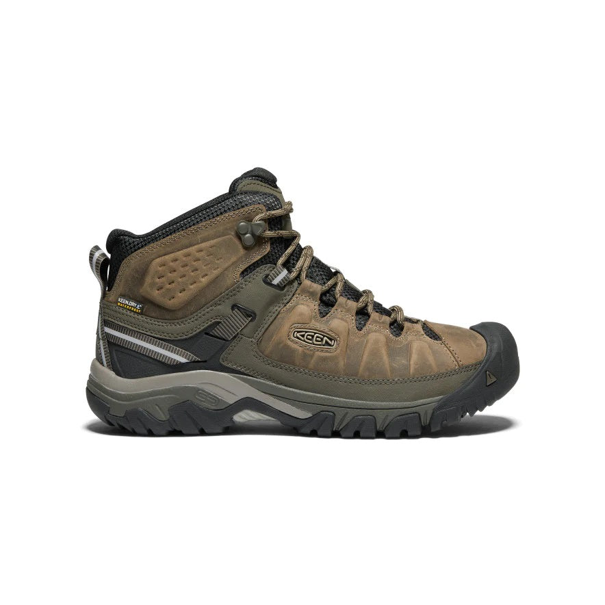 Keen - Targhee 3 Mid Waterproof - Bungee Cord / Black