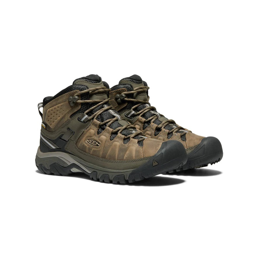 Keen - Targhee 3 Mid Waterproof - Bungee Cord / Black