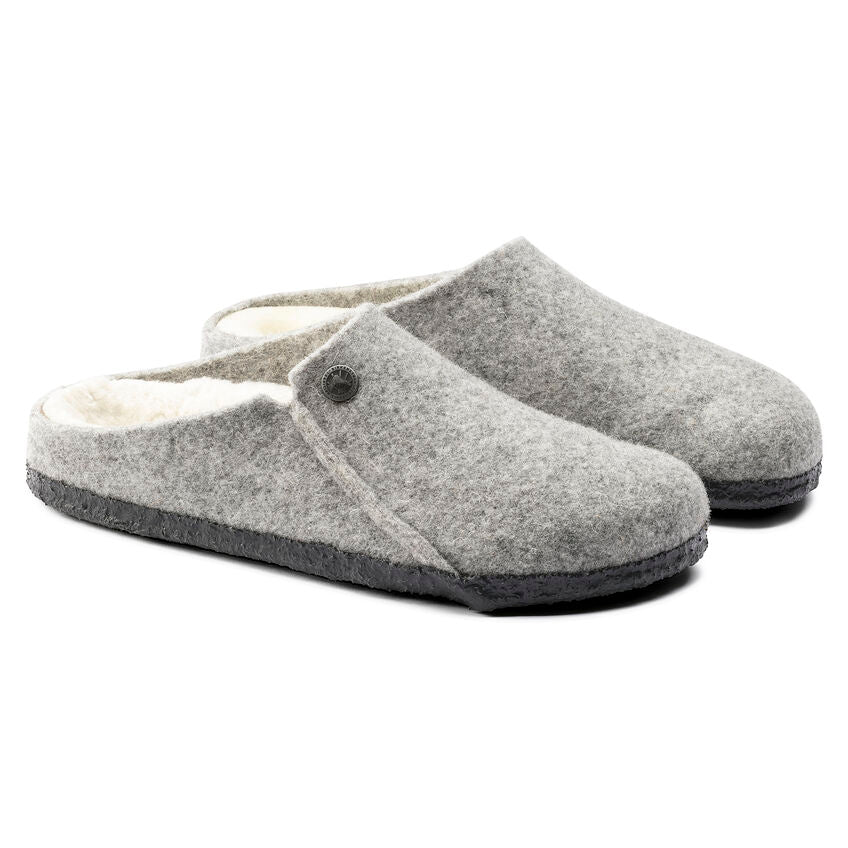 Birkenstock - Zermatt Shearling - Light Grey Wool Felt
