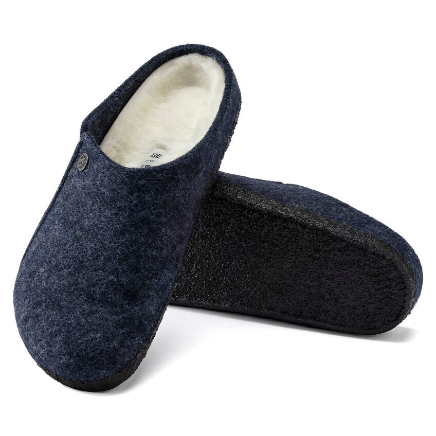 Birkenstock - Zermatt Shearling - Dark Blue - Wool Felt