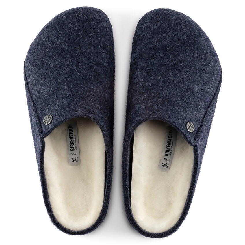 Birkenstock - Zermatt Shearling - Dark Blue - Wool Felt