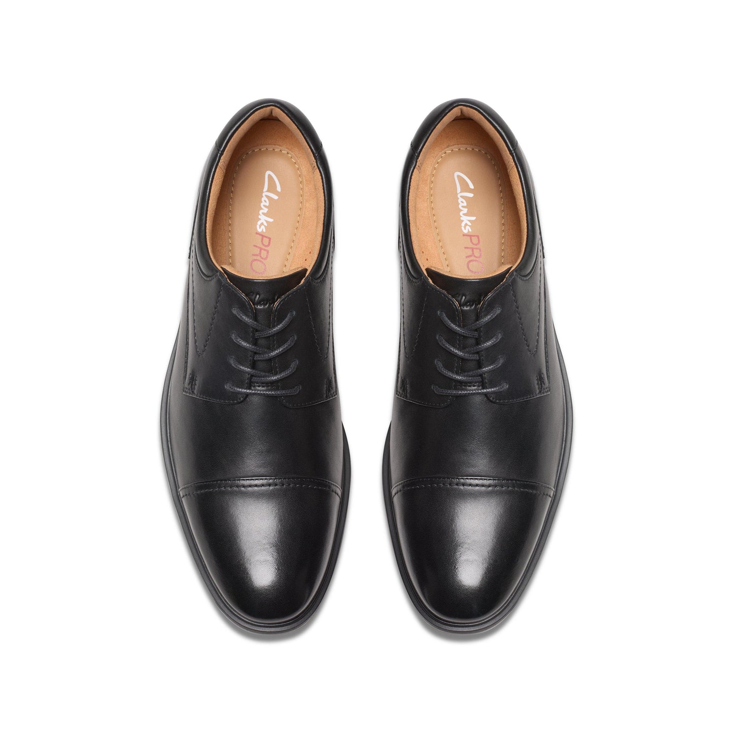 Clarks - Eldredge - Cap Toe - Black