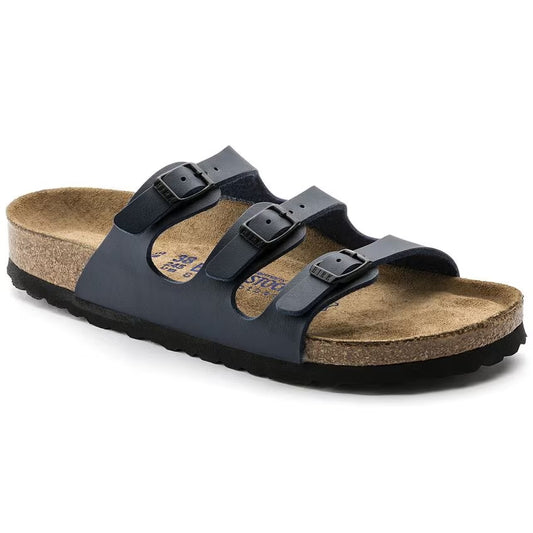 Birkenstock - Florida - Soft Footbed - Navy Birko-Flor