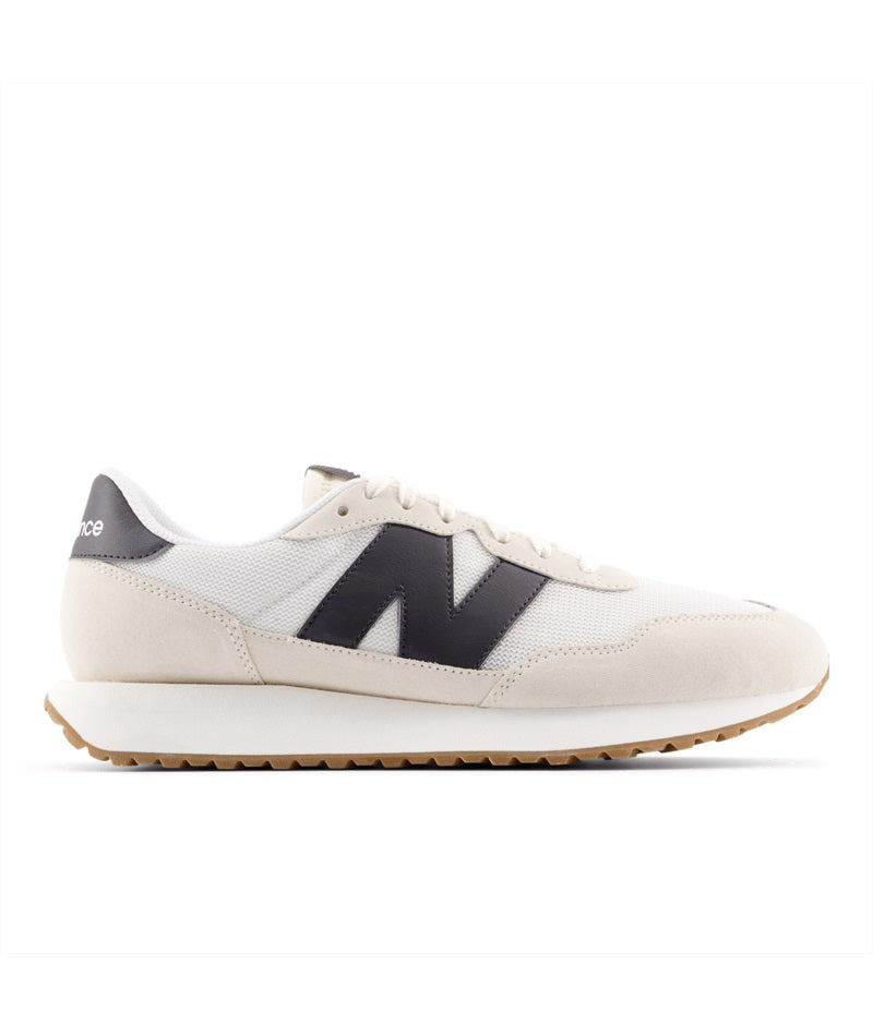 New Balance - Men's 237 - Sea Salt / Black Cement – Square Deal Shoes