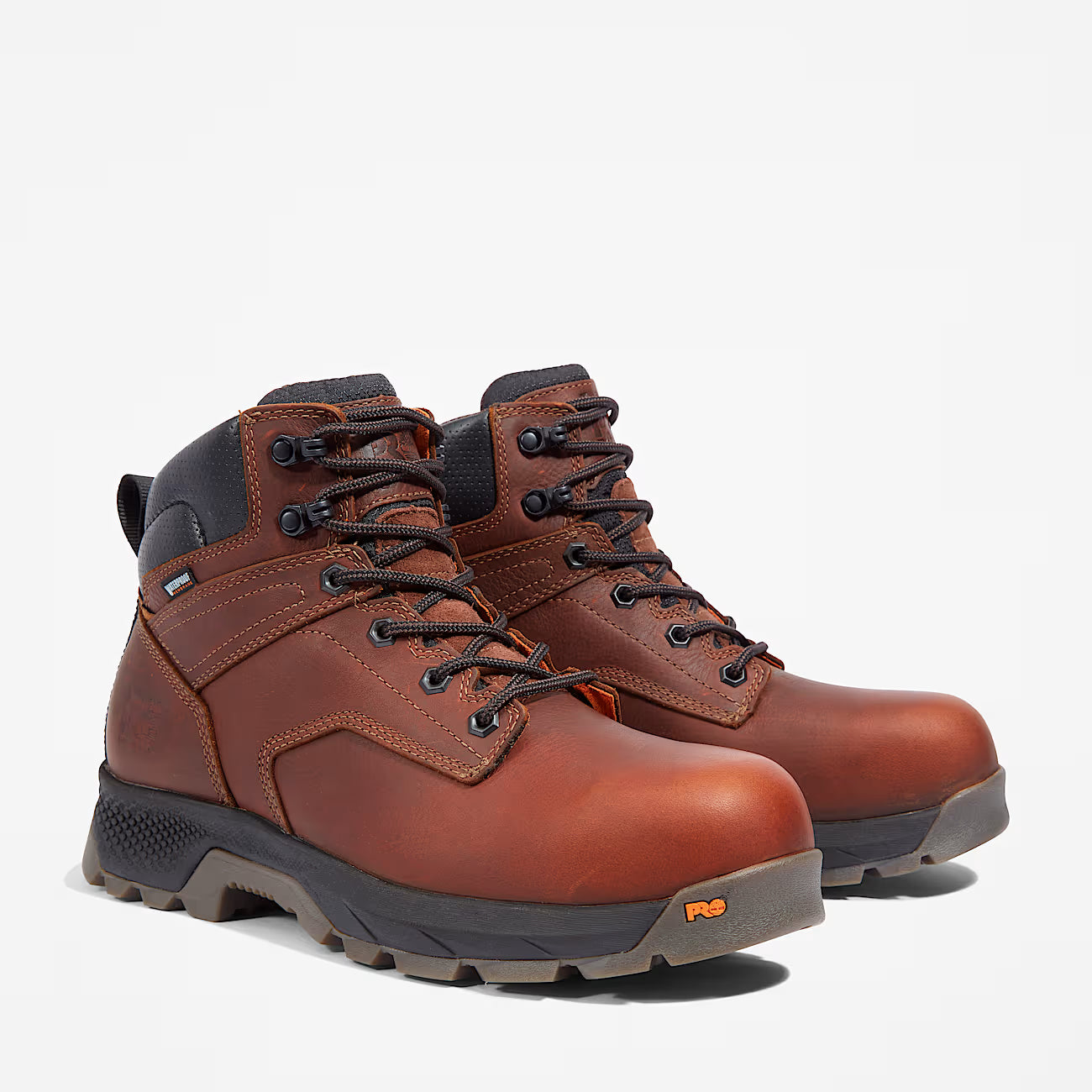 Timberland Pro - Titan EV - 6" Waterproof Comp-Toe - Teak Brown