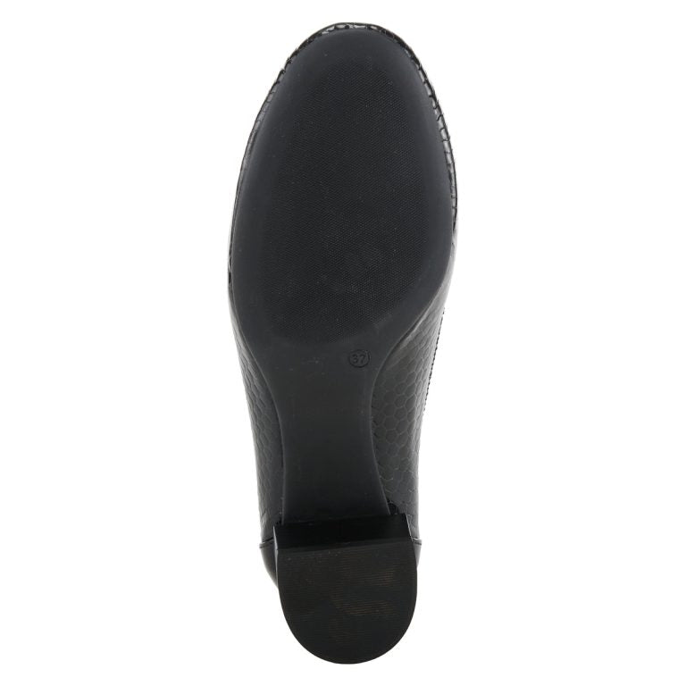 Spring Step - Ahmeria - Black Patent Leather