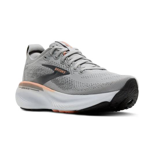 Brooks - Women's Adrenaline GTS 25 - Grey / Blackend Pearl / Coral