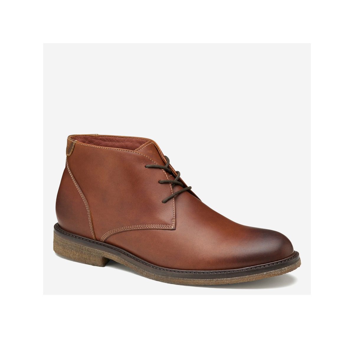 Copeland Chuk Johnston & Murphy - Copeland Chukka - Red Brown Oiled Full  main image 3