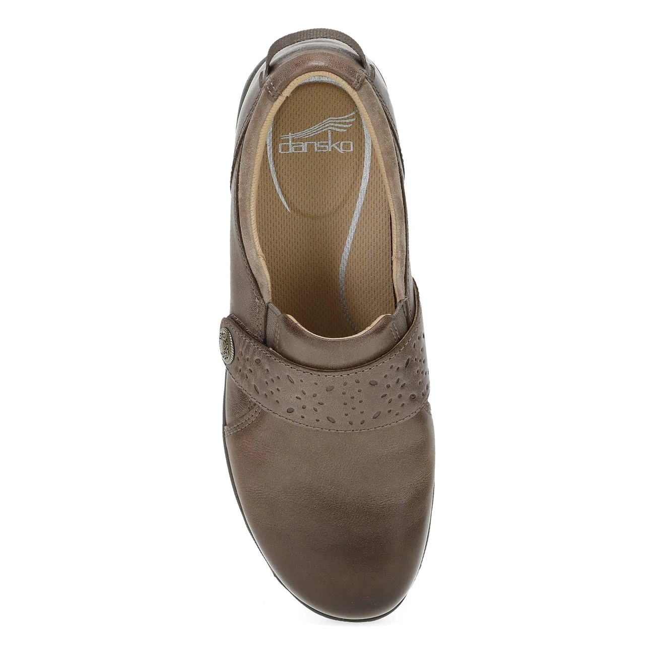 Dansko - Sallie - Stone Waxy Burnished