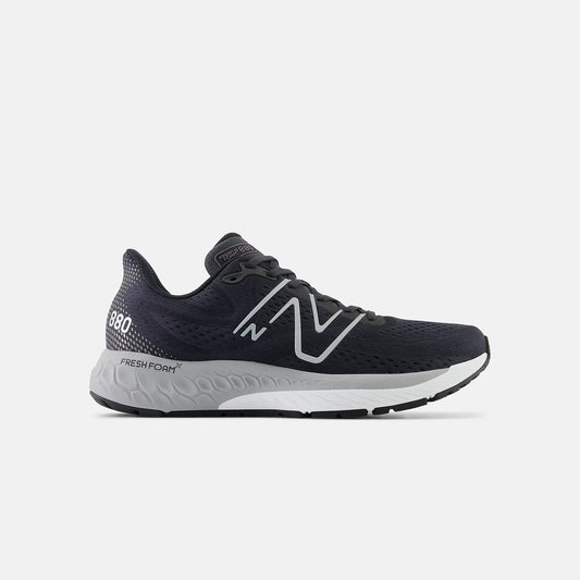 New Balance - Men's Fresh Foam x 880 v13 - Phantom / Black Metallic / White