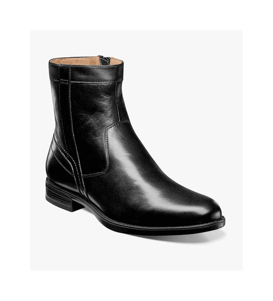 Florsheim - Midtown Plain Toe Zipper Boot - Black