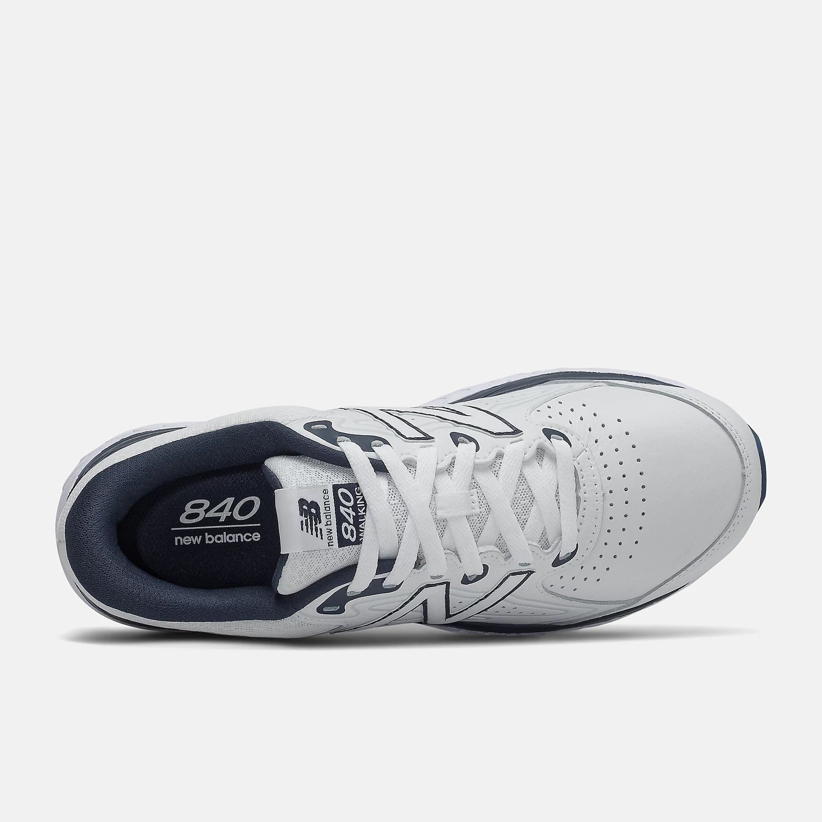 New Balance Men s 840 v3 White Navy Red Square Deal Shoes