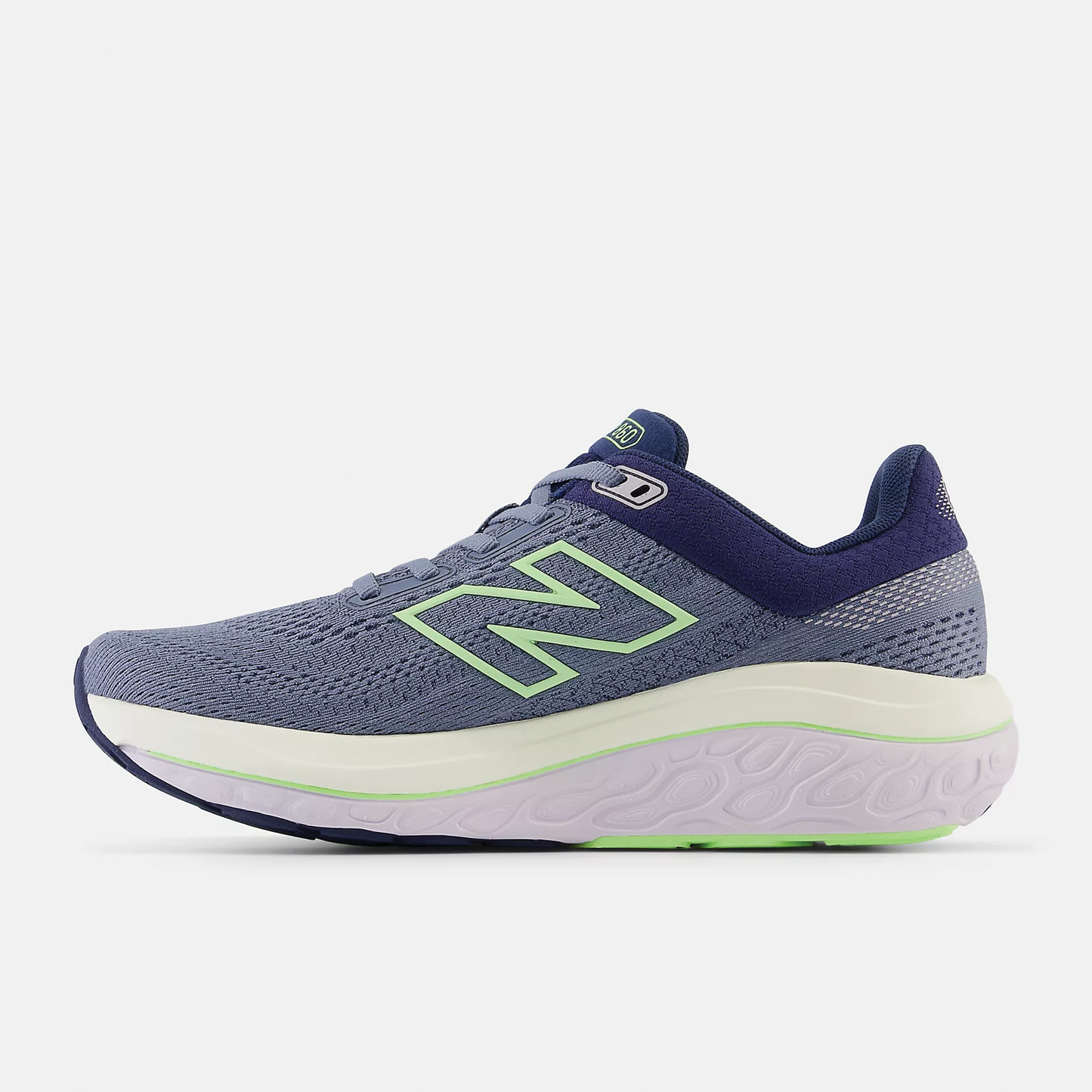 New Balance - w860v14 - Arctic Grey / Sea Salt / Bleached Lime Glo