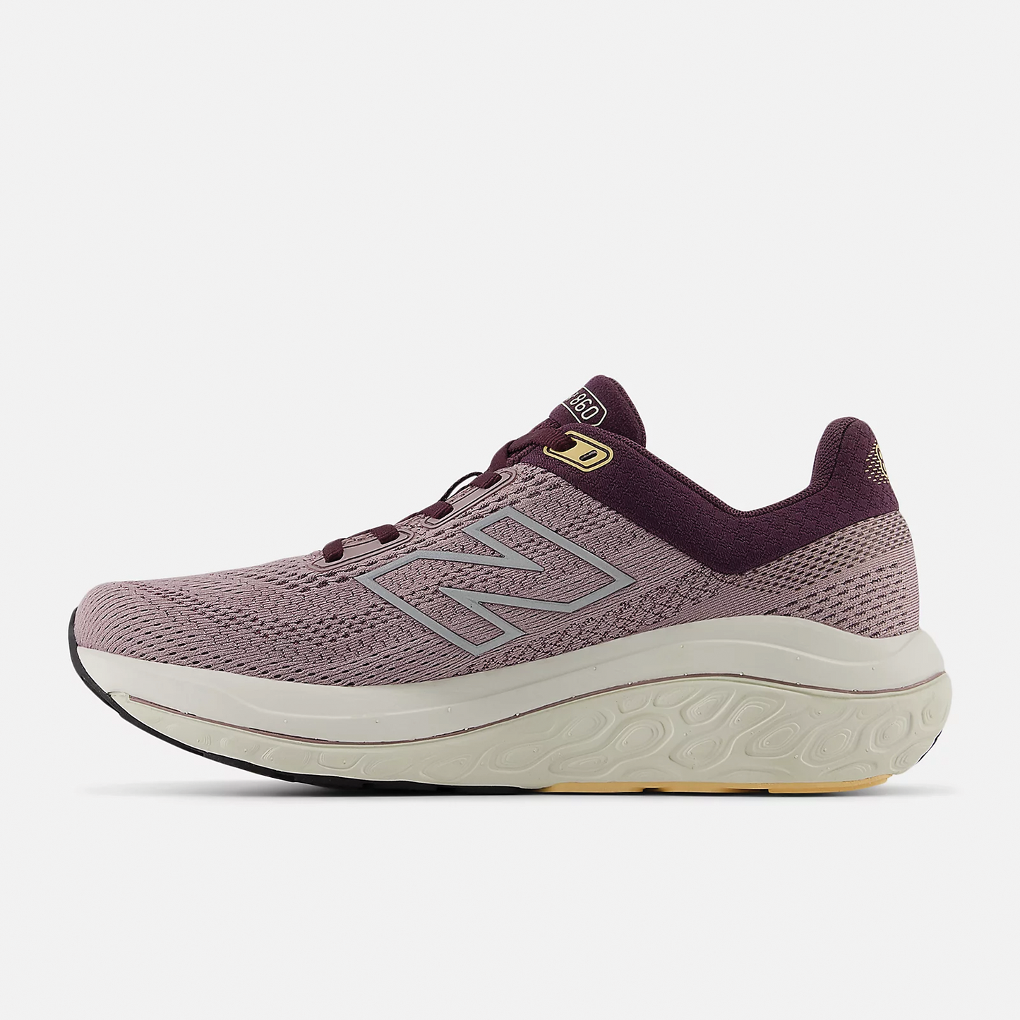 New Balance - w860v14 - Ice Wine / Plum / Silver Metallic