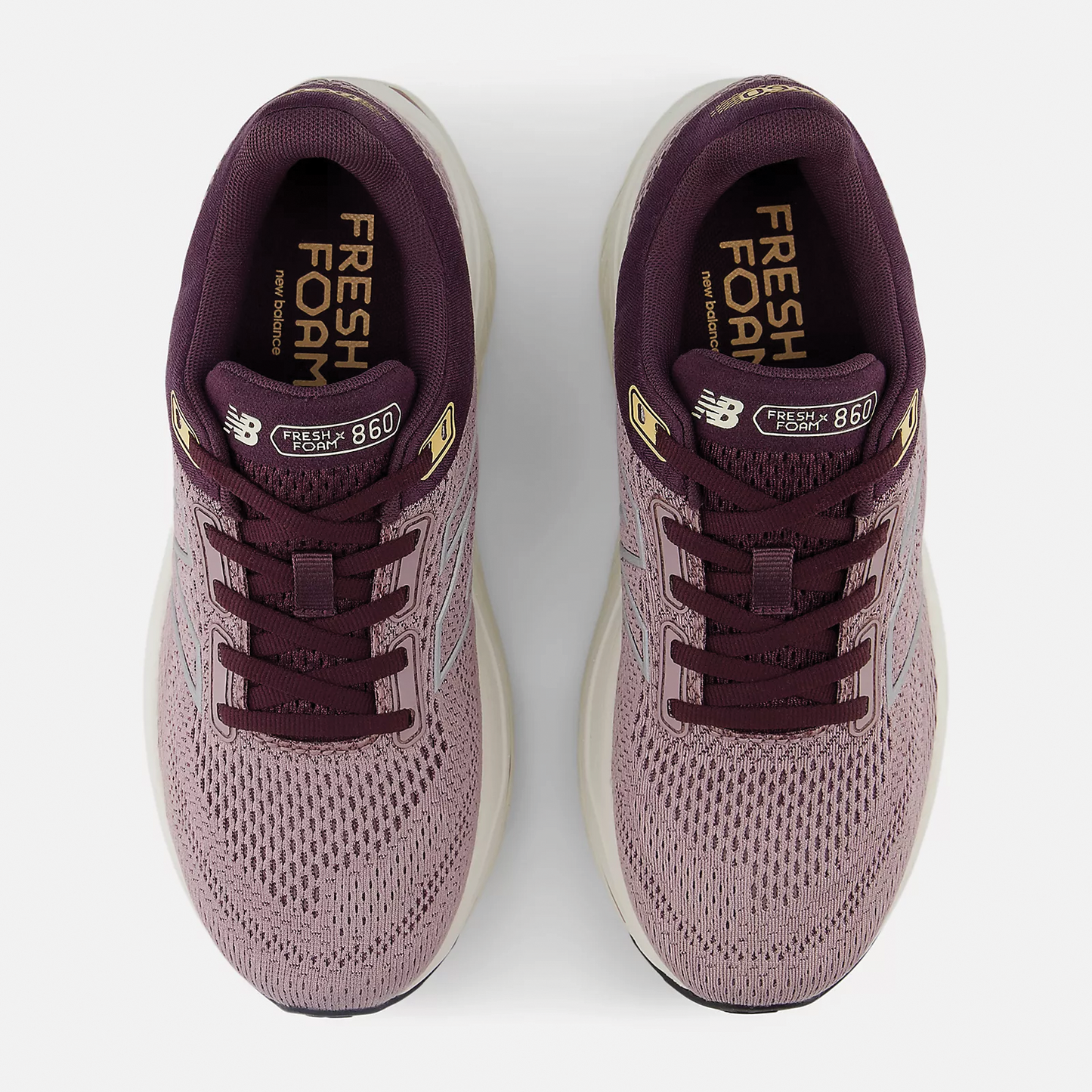 New Balance - w860v14 - Ice Wine / Plum / Silver Metallic